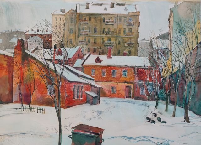 Дворик в Центре
