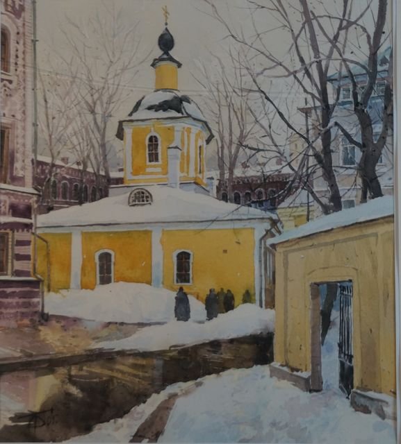 Сергиевская церковь в Крапивниках